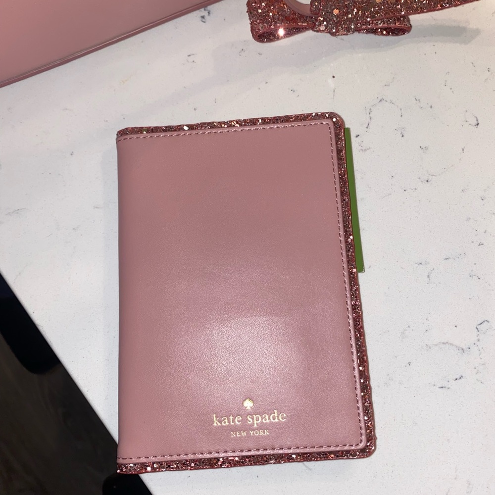NWT Kate Spade sparkly tote and wallet - Picture 5 of 8